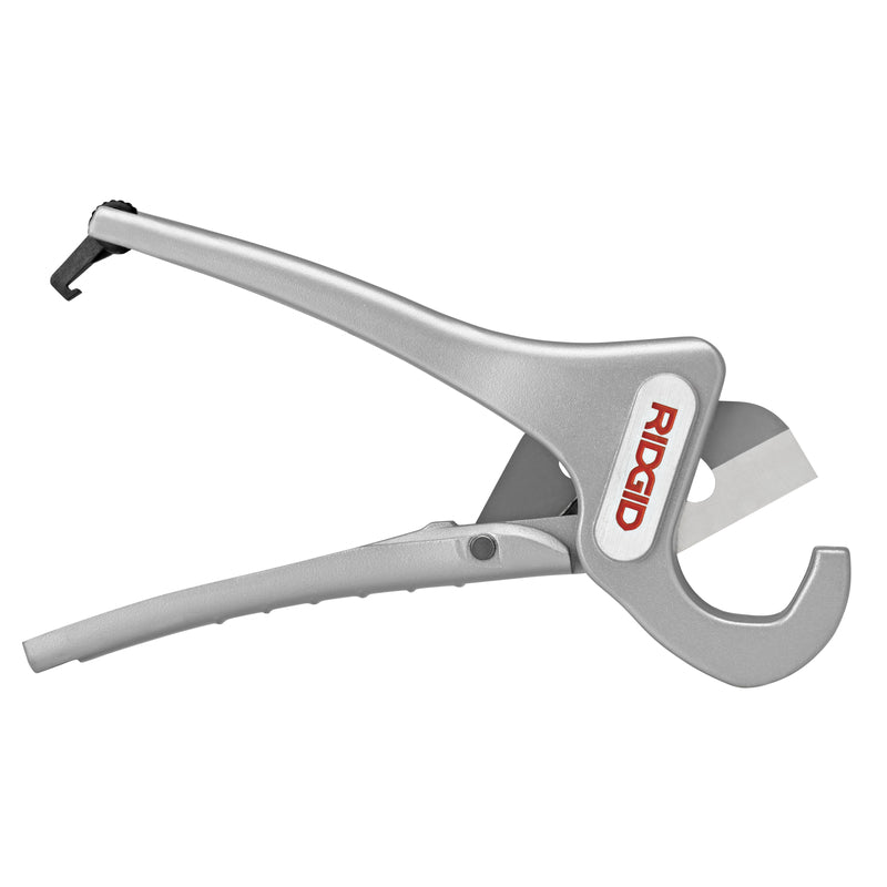 RIDGID 1-3/8 in. Plastic Pipe and Tubing Cutter Silver