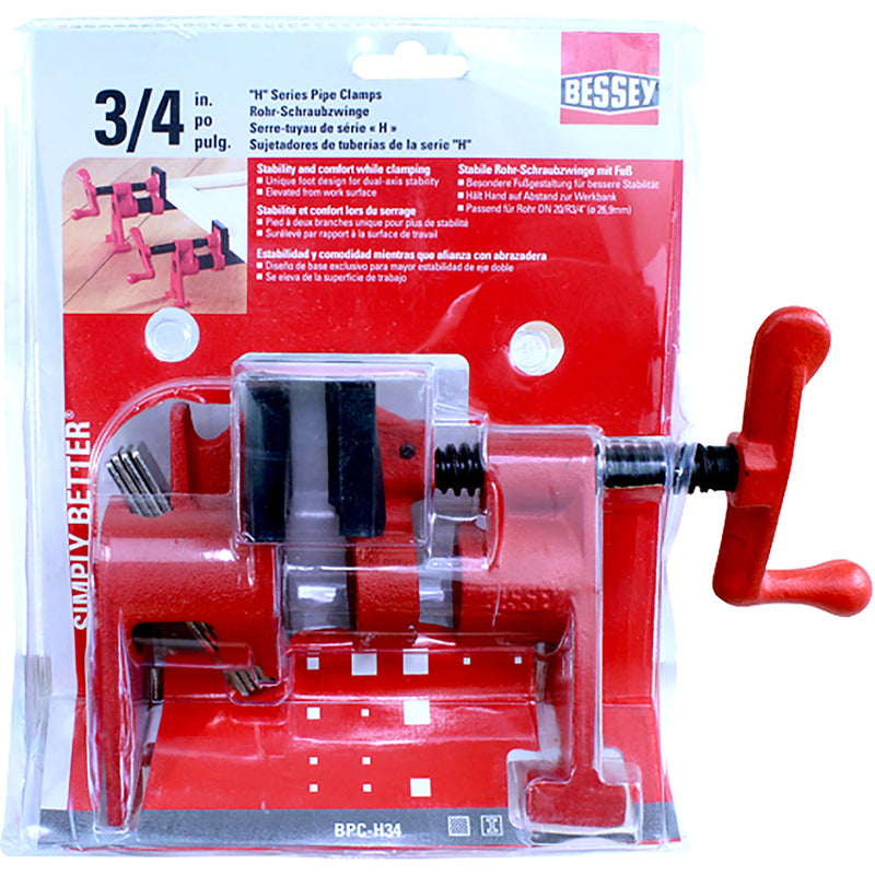 Bessey 2.13 in. D H Pipe Clamp 1 pk