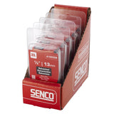 Senco 1/2 in. L X 23 Ga. Straight Strip Galvanized Micro Pins 2,600 pk