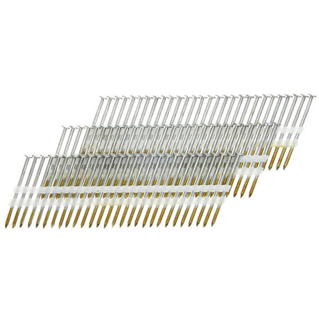 Senco 2-3/8 in. L X 15 Ga. Angled Strip Hot-Dip Galvanized Framing Nails 20 deg 2500 pk