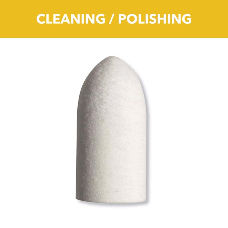 POLISHER TIP FELT3/8DRML