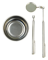 Steel Grip Silver Magnetic Tool Set 1 lb. pull 3 pc