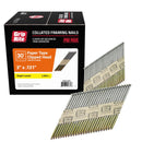 Grip-Rite 3 in. L Paper Strip Bright Framing Nails 30 deg 2000 pk