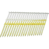 Grip-Rite 3-3/4 in. L X 10 Ga. Angled Strip Hot-Dip Galvanized Framing Nails 21 deg 2000 pk