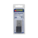 Magnet Source 1 in. L X .875 in. W Silver Latch Magnet 7 lb. pull 2 pc