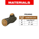 Diablo 9 in. Bi-Metal Pruning & Clean Wood Reciprocating Saw Blade 5 TPI 1 pc