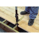 Simpson Strong-Tie Quick Drive No. 10 Sizes X 2-1/2 in. L Tan Star Ribbed Flat Head Deck Screws 1000