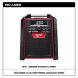 Milwaukee M18 18 V Worksite Radio and Charger 1 pc