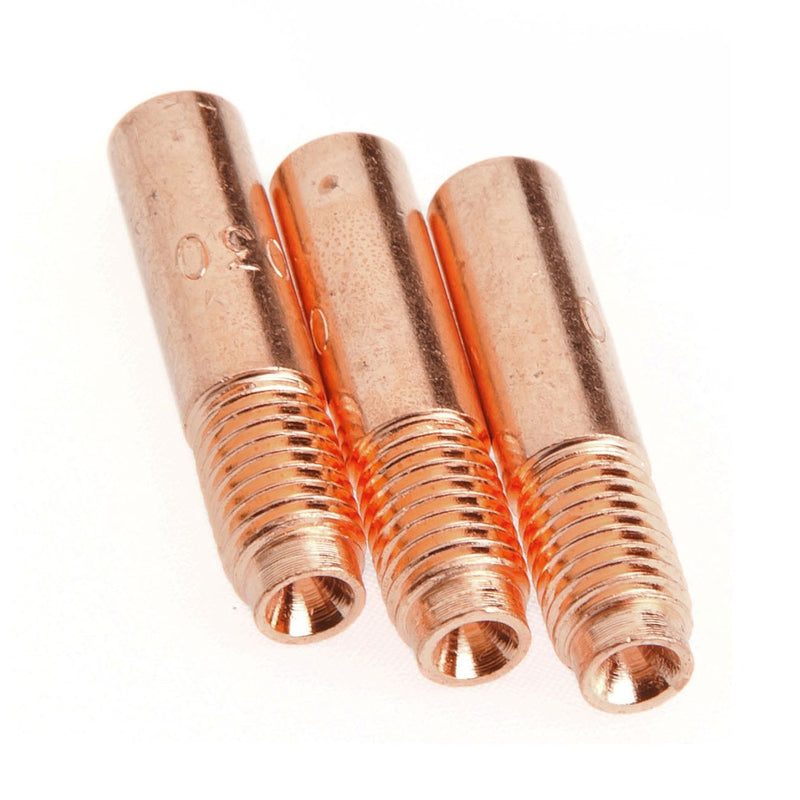 Forney 1 in. L MIG Contact Tip Copper 3 pc