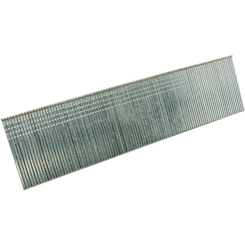 Grip-Rite 1-1/4 in. L X 18 Ga. Straight Strip Electro Galvanized Finish Nails 1000 pk