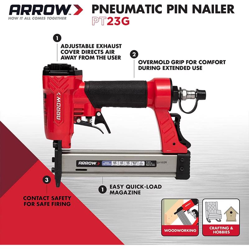 Arrow PT23G 23 Ga. Pin Nailer