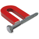 Magnet Source 2.375 in. L X 1.187 in. W Red Horseshoe Magnet 3 lb. pull 1 pc