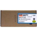 Simpson Strong-Tie Quick Drive No. 10 Sizes X 3 in. L Tan Square Ribbed Flat Head Deck Screws 1000 p