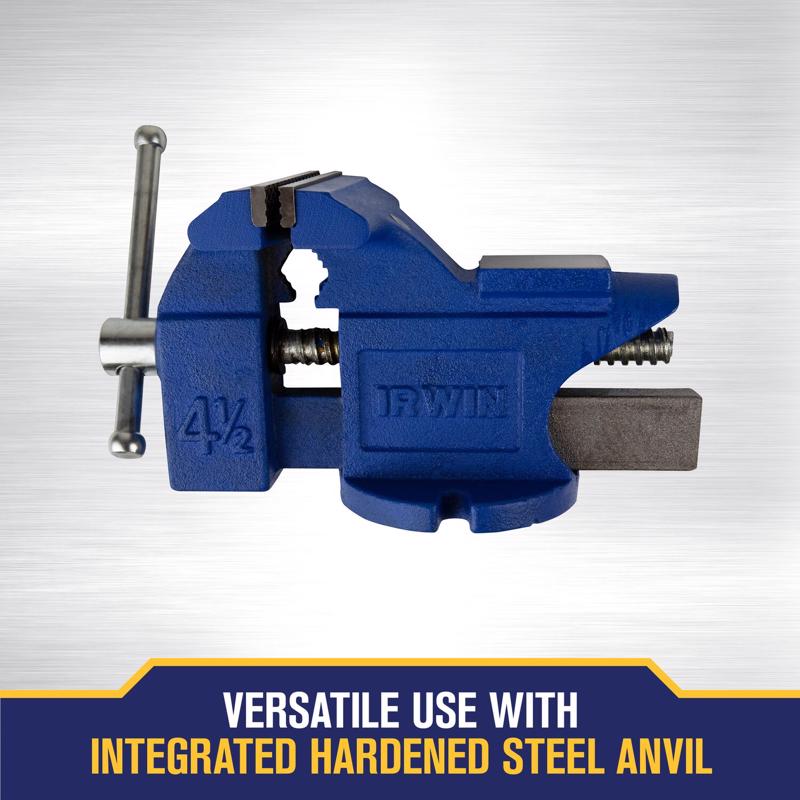 Irwin 4.5 in. Steel Bench Vise