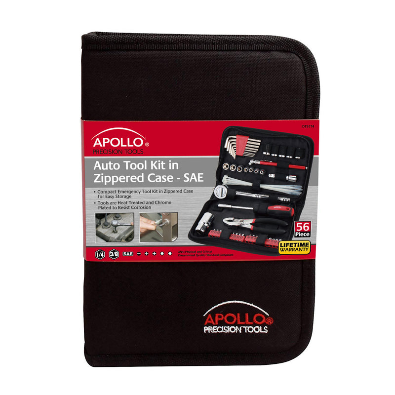 Apollo Tools Auto Tool Kit 56 pc