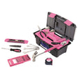 HSHLD TOOL KIT PINK 53PC