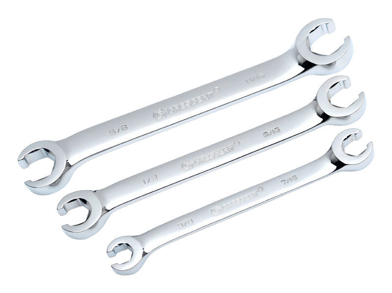 WRENCH FLARE NUT 3PC SAE
