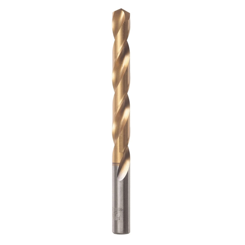 Irwin 1/2 in. X 6 in. L High Speed Steel Drill Bit Straight Shank 1 pc