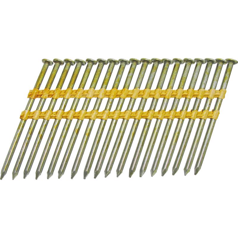 Grip-Rite 3 in. L X 10 Ga. Angled Strip Bright Framing Nails 21 deg 4000 pk