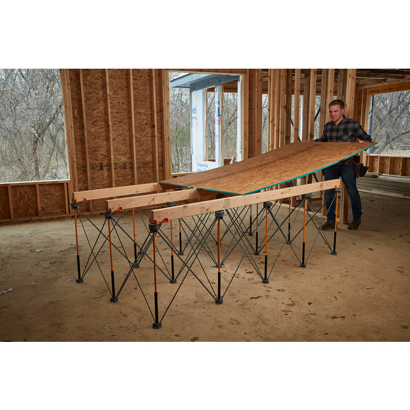Centipede 30-1/2 in. H X 48 in. W X 96 in. D Adjustable Expandable Sawhorse 6000 lb. cap. 1 pk