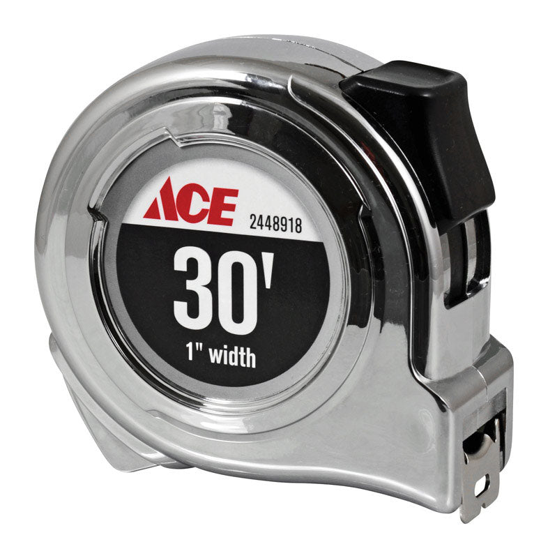 Ace 30 ft. L X 1 in. W Tape Measure 1 pk