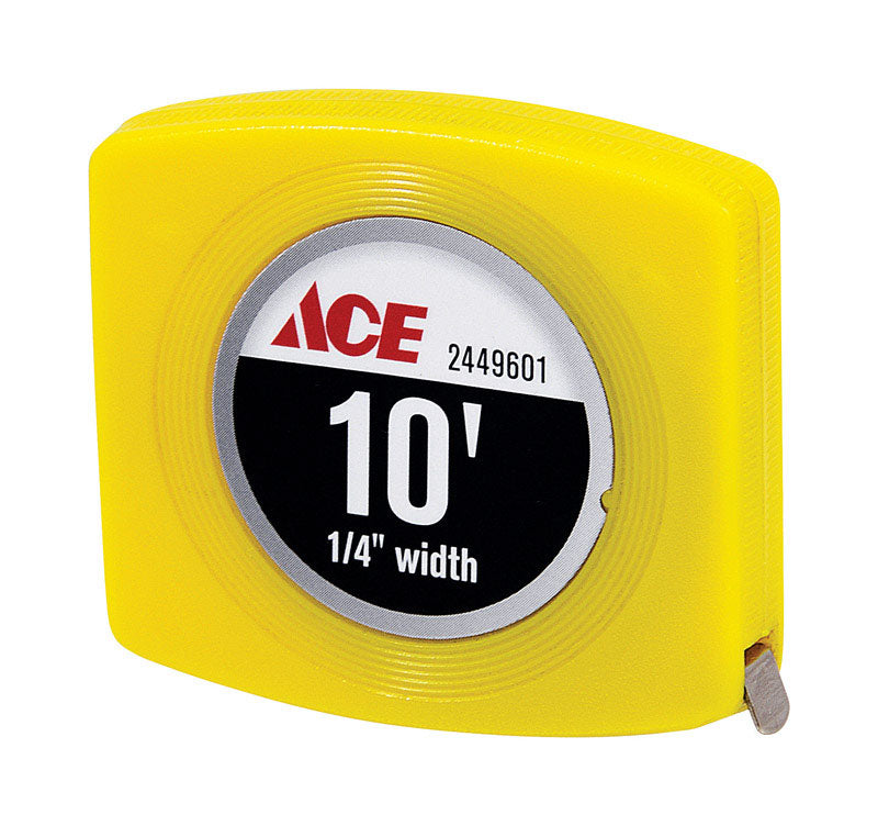 Ace 10 ft. L X 0.25 in. W Pocket Tape Measure 1 pk