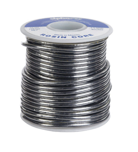 Alpha Fry 16 oz Rosin Core Solder Wire 0.09 in. D Tin/Lead 40/60 1 pc