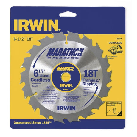 CIRC SAW BLADE 6-1/2"18T