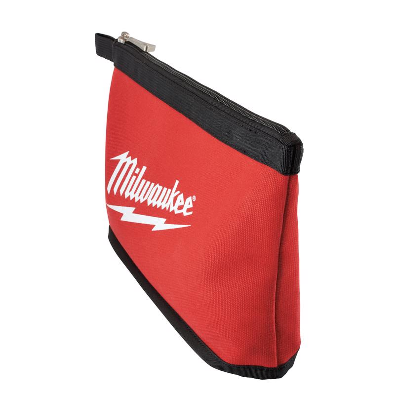 Milwaukee 0.25 in. W X 8 in. H Canvas Tool Pouch 1 pocket Red 1 pc