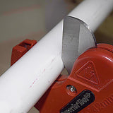 Superior Tool 1-5/8 in. Ratcheting Pipe Cutter 10 in. L Black/Red 1 pc