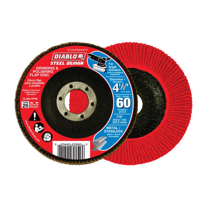 FLAP DISC 4-1/2" 60G