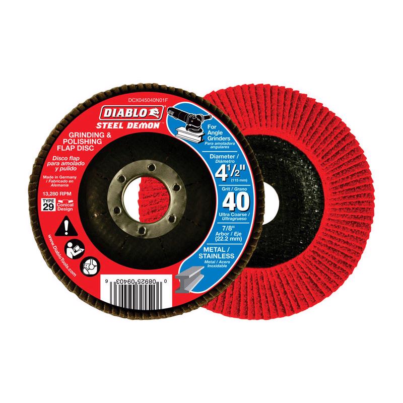 FLAP DISC 4-1/2" 40G