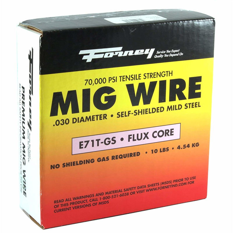 Forney 0.03 in. Mild Steel MIG Welding Wire 10 lb