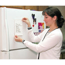 Magnet Source 1 in. L X 1 in. W Black Magnetic Square w/Adhesive 24 pc