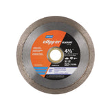 Norton Clipper 4-1/2 in. D X 5/8 and 7/8 in. Diamond Continuous Rim Blade 1 pc