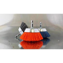 Dico 2.5 in. D X 1/4 in. X 1/4 in. D Crimped Nylon Mandrel Mounted Cup Brush 4500 rpm 1 pc