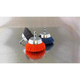 Dico 2.5 in. D X 1/4 in. X 1/4 in. D Crimped Nylon Mandrel Mounted Cup Brush 4500 rpm 1 pc