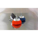 Dico 2.5 in. D X 1/4 in. X 1/4 in. D Crimped Nylon Mandrel Mounted Cup Brush 4500 rpm 1 pc