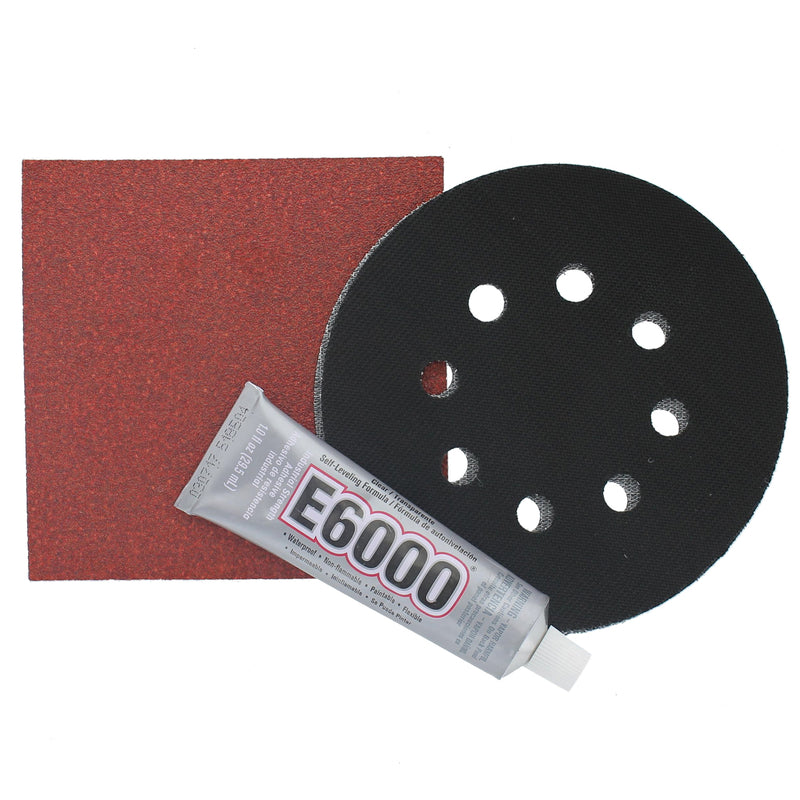 Gator 5 in. D Rubber Replacement Pad 12000 rpm 2 pc