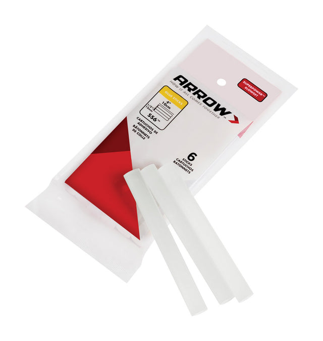 GLUE STICKS 0.5IN. CLR 6