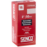 Senco 2 in. L X 18 Ga. Straight Strip Galvanized Brad Nails 5000 pk