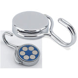 Magnet Source .5 in. L X 1.5 in. W Silver Magnetic Hook 65 lb. pull 1 pc