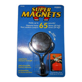 Magnet Source .5 in. L X 1.5 in. W Silver Magnetic Hook 65 lb. pull 1 pc