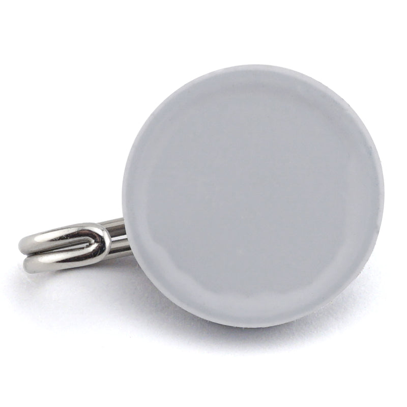 Magnet Source .225 in. L X 1.125 in. W Silver Magnetic Hook 40 lb. pull 1 pc