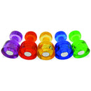 Magnet Source .625 in. L X .375 in. W Assorted Magnetic Push Pins 10 pc
