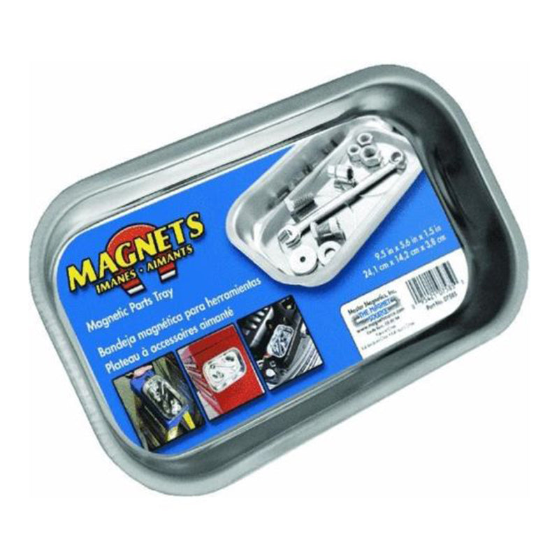 Magnet Source 9.5 in. L X 5.5 in. W Silver Magnetic Tray 1 pc