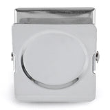 Magnet Source 1.125 in. L X 1.375 in. W Silver Square Magnetic Clips 5 lb. pull 4 pc