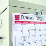 Magnet Source 1.125 in. L X 1.375 in. W Silver Square Magnetic Clips 5 lb. pull 4 pc