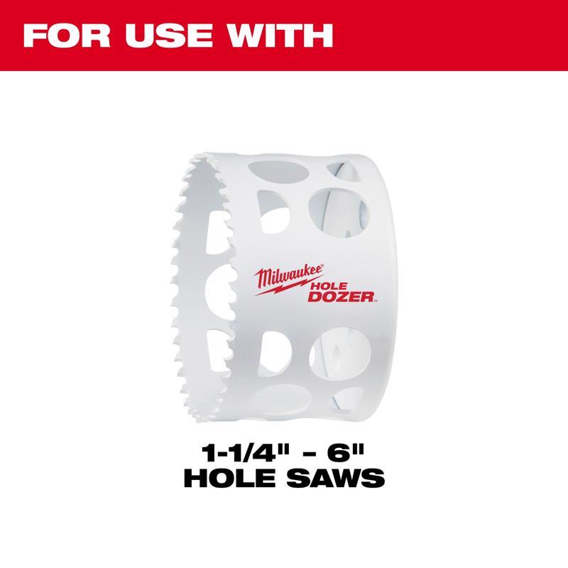 Milwaukee Hardened Steel Basic Hole Saw Arbor 1 pk