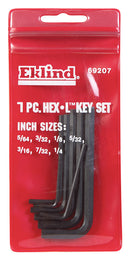 HEX KEY SET L SHORT 7PC